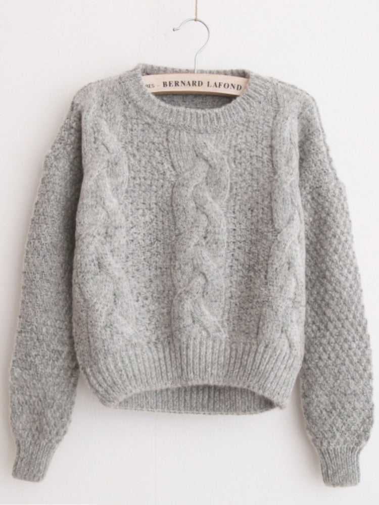 Women Sweaters Warm Pull over And Jumpers