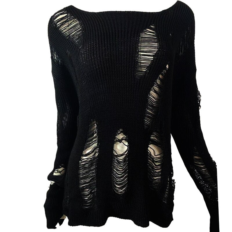 Sweaters Black Gothic Lady