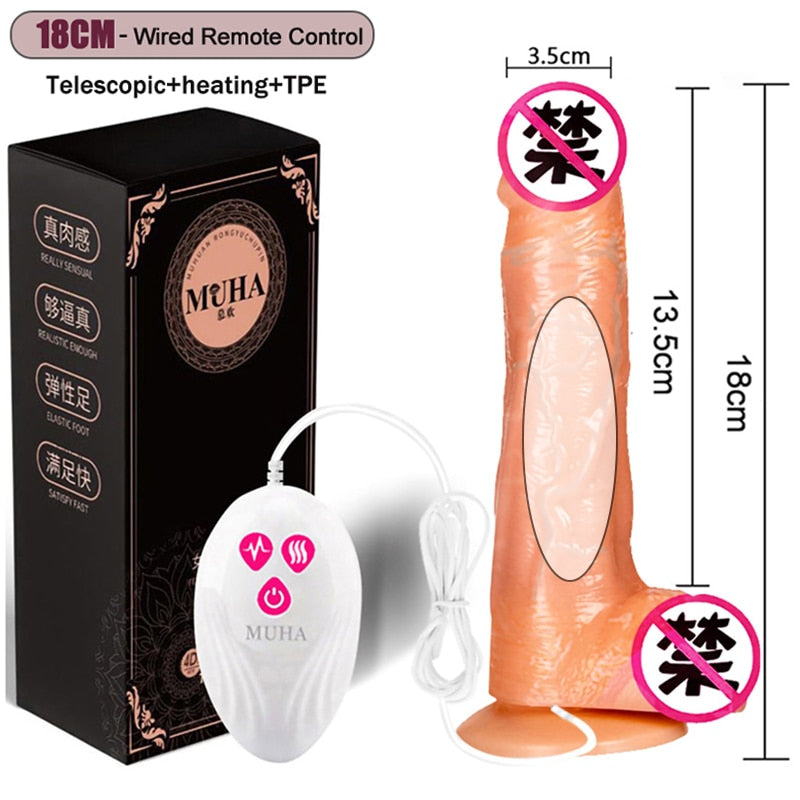 Vibro masseur Dildo Pénis réaliste pour Femmes