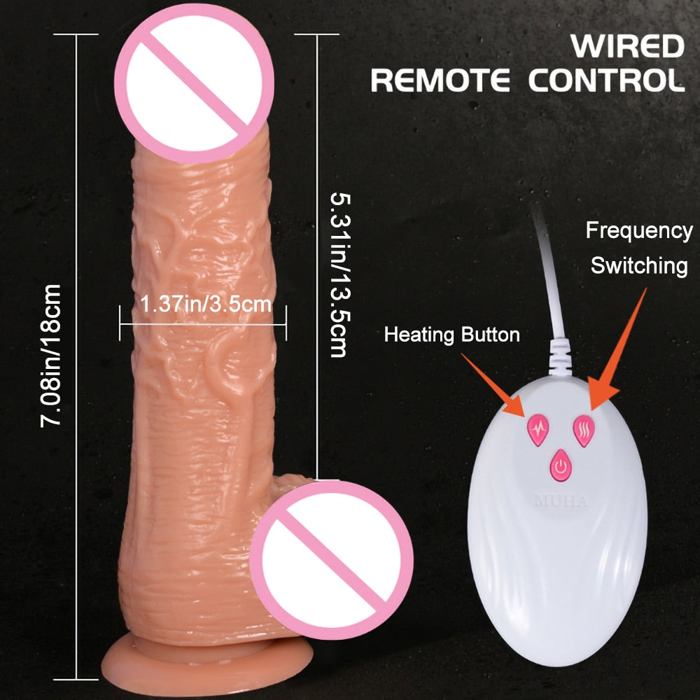 Vibro masseur Dildo Pénis réaliste pour Femmes