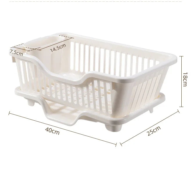 Detachable Dish Rack Dish Bowl Cups Spoon Storage Rack Custom Dish Drying Rack Over The Sink  Dish Rack Kitchen Organizer