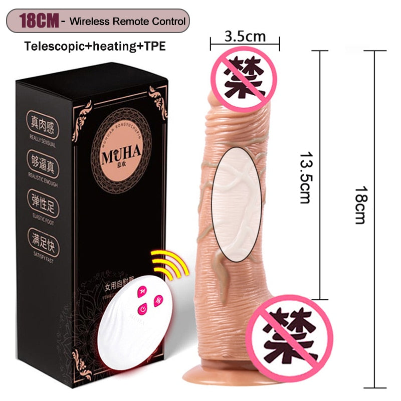 Vibro masseur Dildo Pénis réaliste pour Femmes