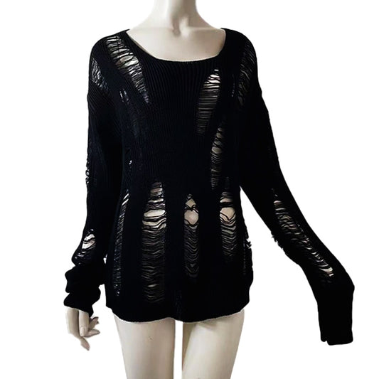 Sweaters Black Gothic Lady