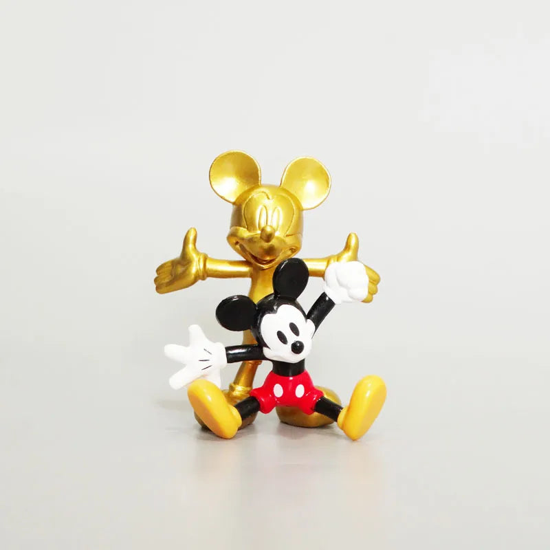 Disney Lovely Mickey Mouse Kawaii Anime GK Model Doll Cartoon Pluto Figurine Party Cake DIY Decorations Ornament Kids Xmas Gifts