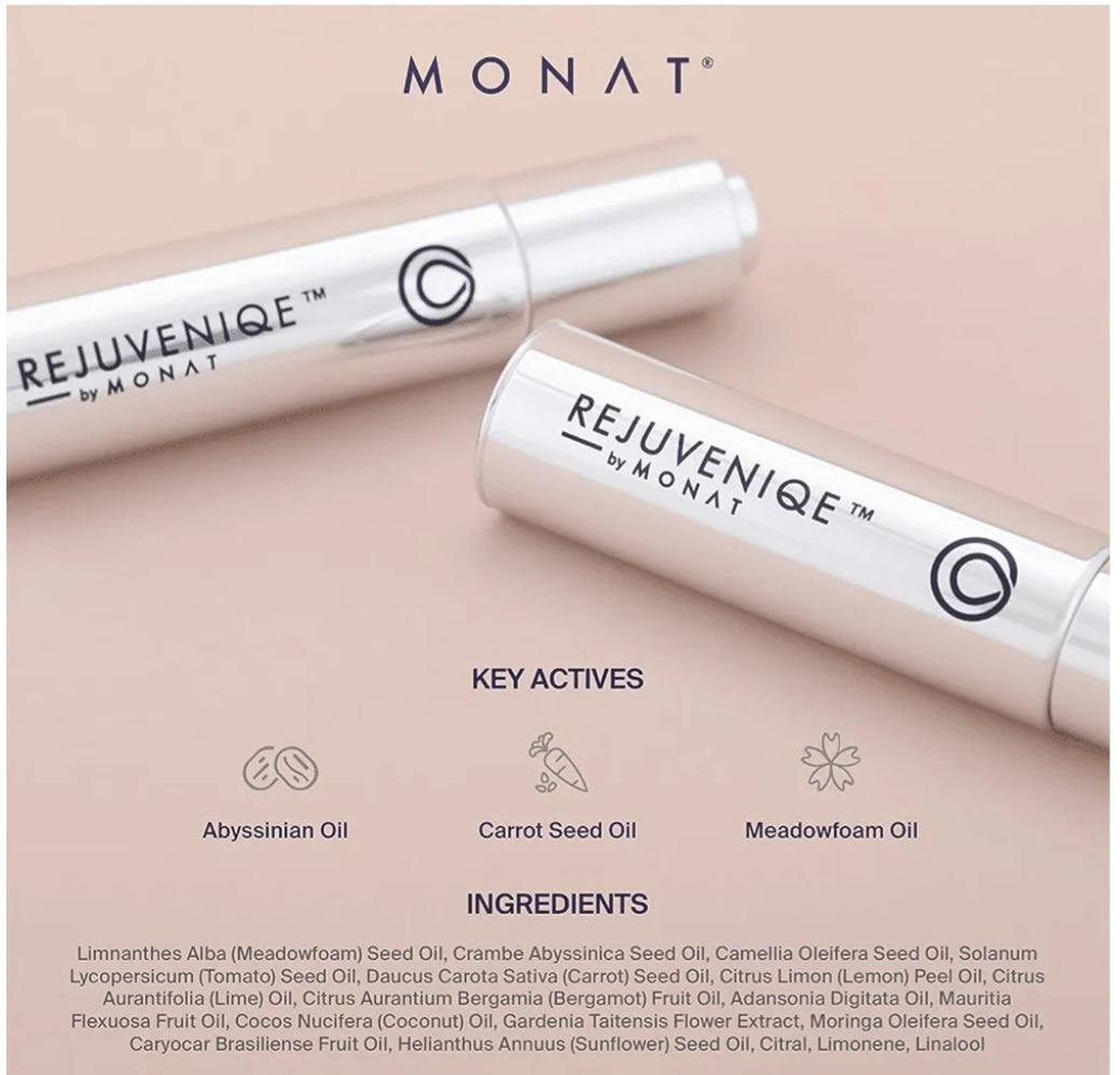 MONAT REJUVENIQE® Oil Multi-Purpose Hair & Skin Treatment with 13+ Natural Plant and Essential Oils, Hydrates and Strengthens, 30 ml (1.0 fl.oz.)