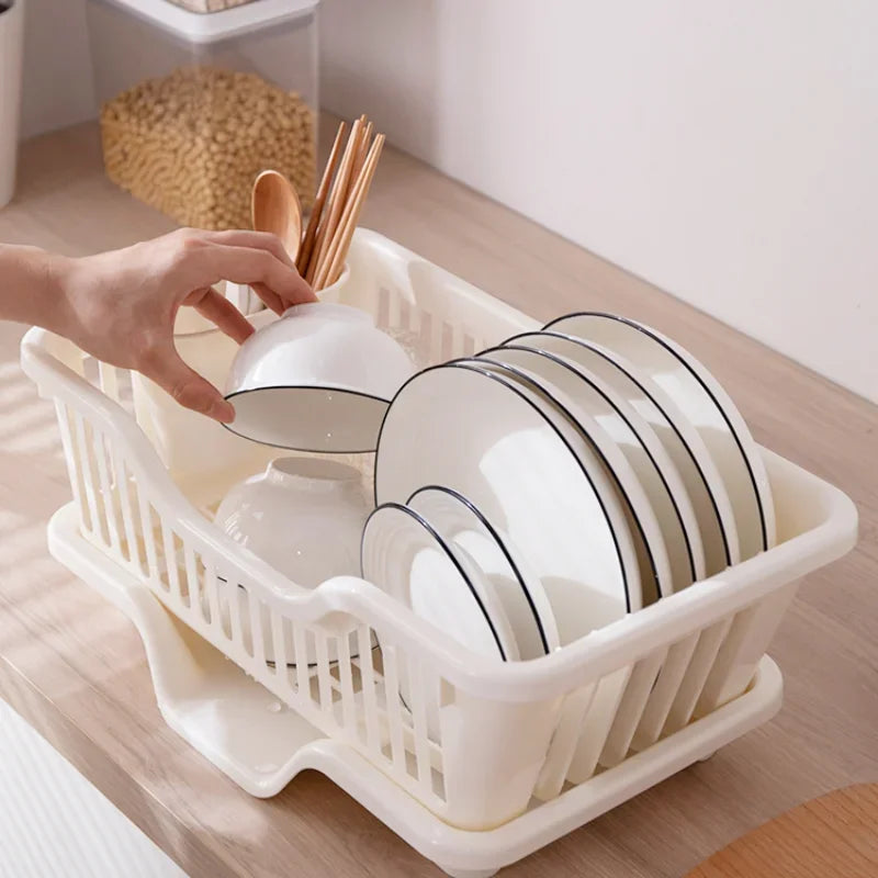 Detachable Dish Rack Dish Bowl Cups Spoon Storage Rack Custom Dish Drying Rack Over The Sink  Dish Rack Kitchen Organizer