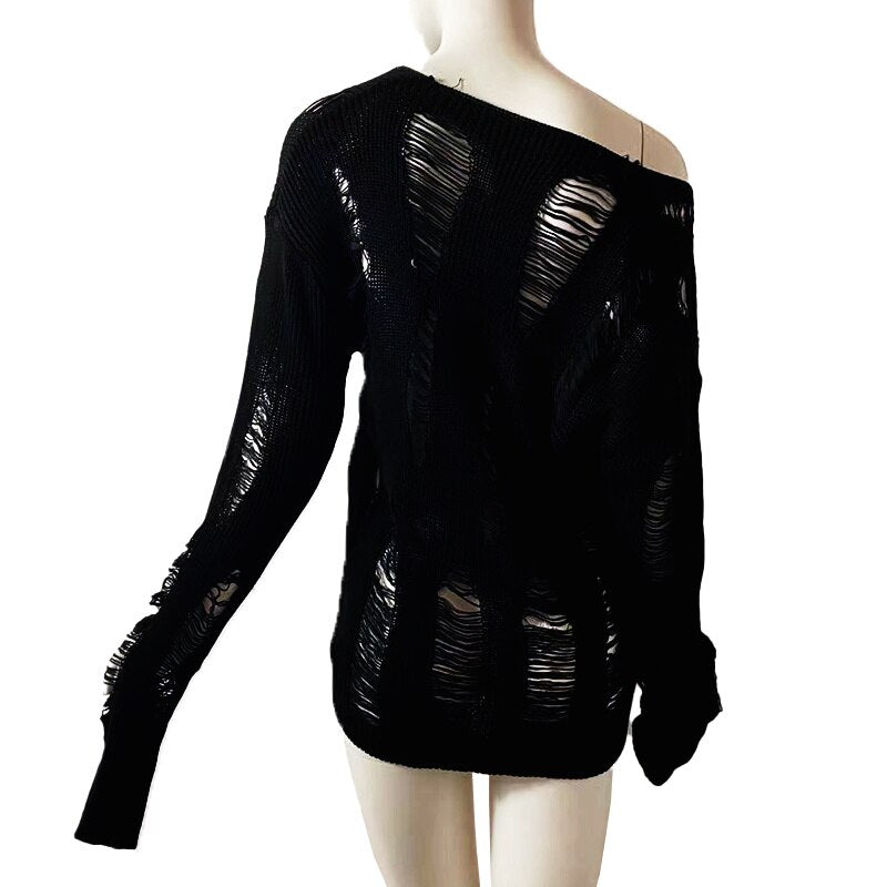 Sweaters Black Gothic Lady