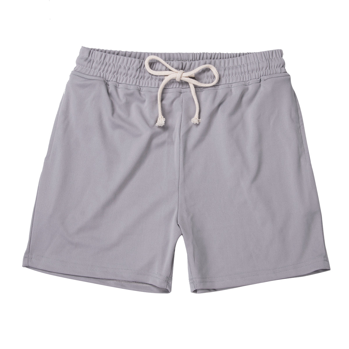 Beach Style Men's Swimming Shorts Solid Color Shorts Men