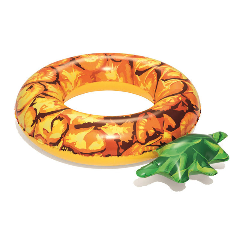 Cute Pineapple Inflatable Underarm Ring Adult Plastic Lifebuoy