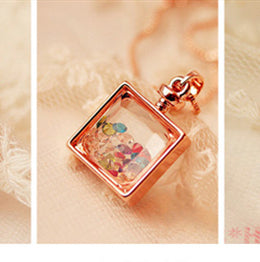 Wishing Perfume Bottle All-match Sweater Chain Women