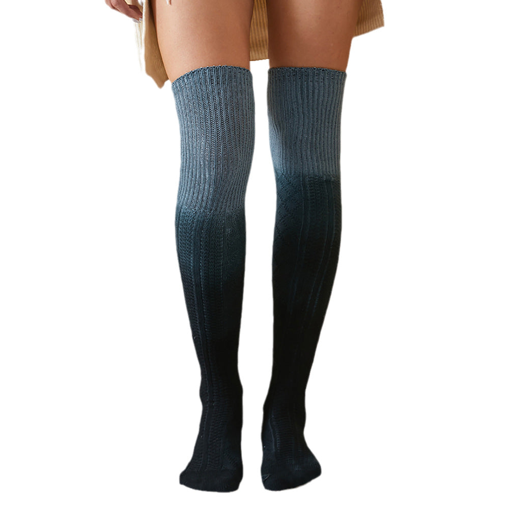 Over The Knee Pile Of Socks Knit Socks Women