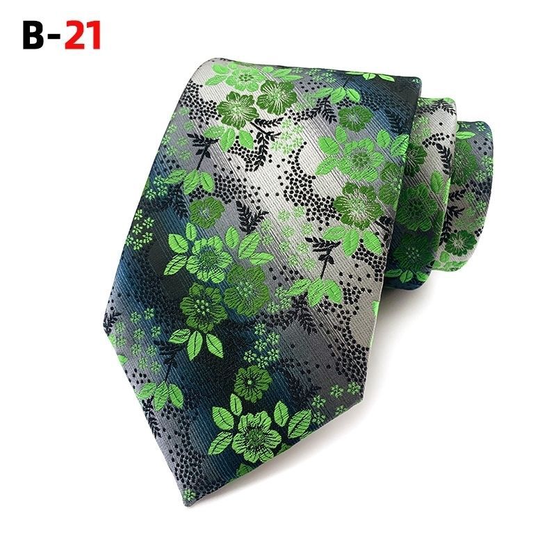 Tie New Paisley Polyester Men's Big Flower Tie Suit Wedding Best Man Tie Formal Wear