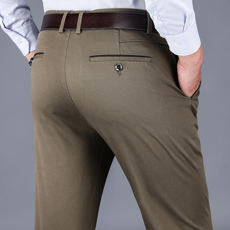 Middle-aged Business Suit Pants For Men