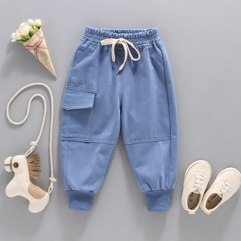 Autumn Style Children's Clothing Baby Trousers Boys Casual Sports Pants