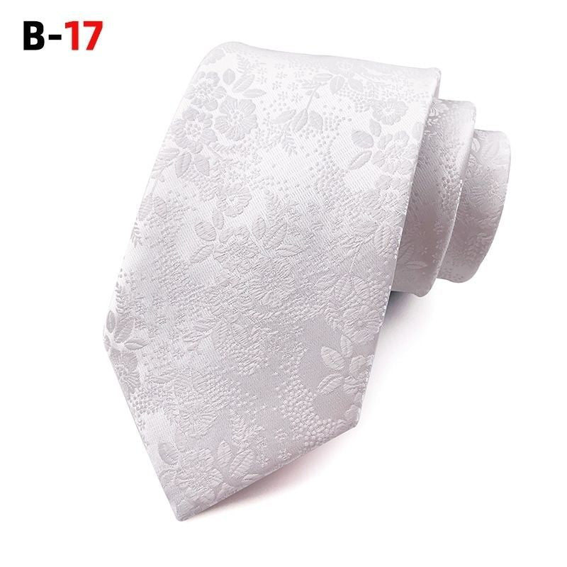 Tie New Paisley Polyester Men's Big Flower Tie Suit Wedding Best Man Tie Formal Wear