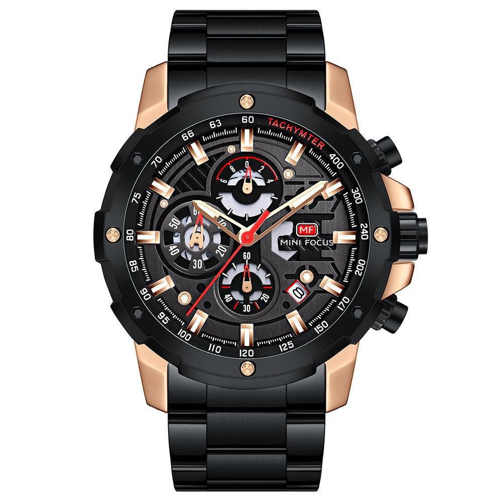 Leisure Men Watch Multi Functional Waterproof