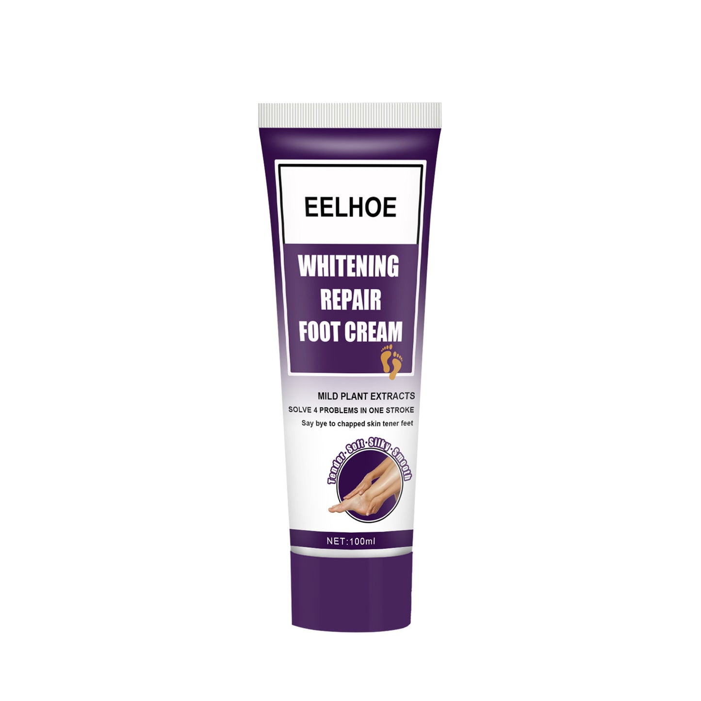 Foot Care Cream Moisturizes And Exfoliates Feet