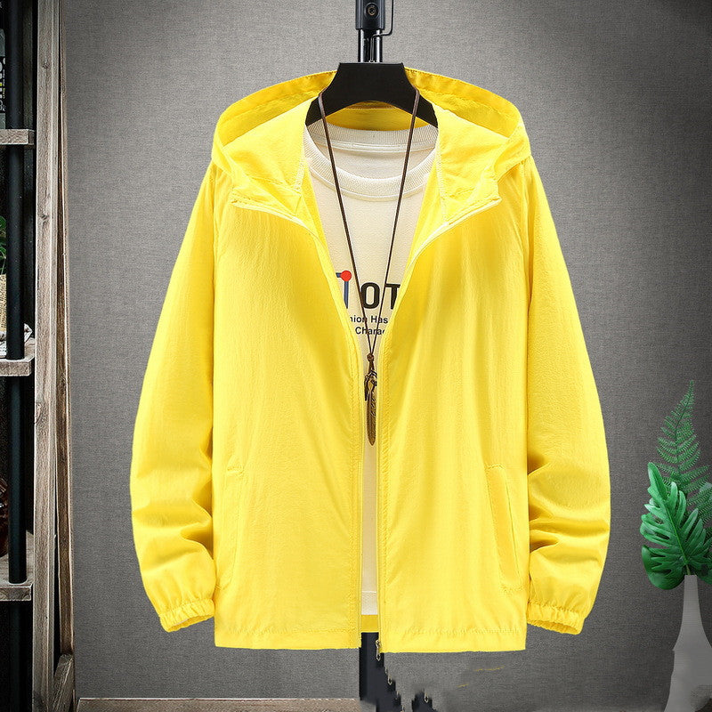 Customized Outdoor Windbreaker Anti-ultraviolet Skin Coat For Men