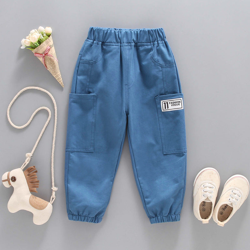 Autumn Style Children's Clothing Baby Trousers Boys Casual Sports Pants