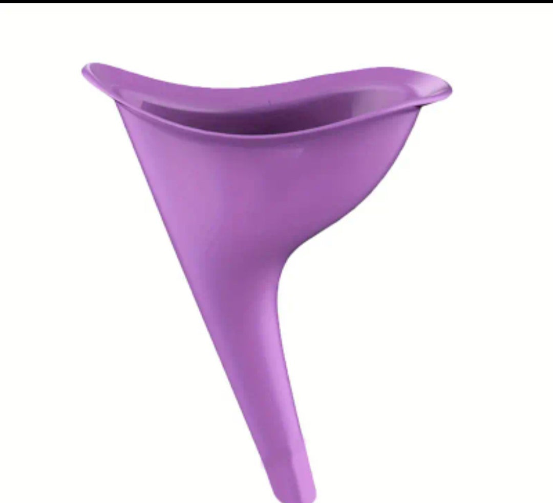 Women Standing emergency Urinal Outdoor Travel