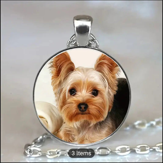 1 PC Cute Puppy Keychain,  for key, cars, Jewelry, Necklace