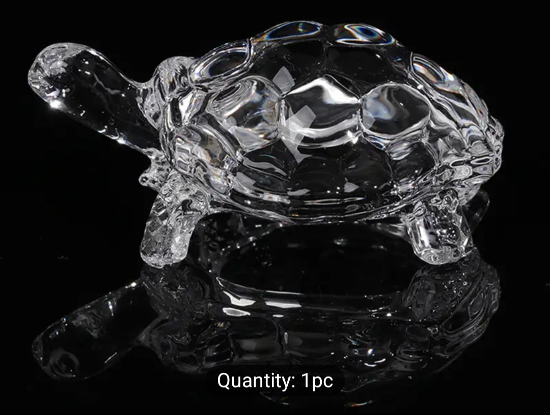 1pc Crystal Turtle Statue