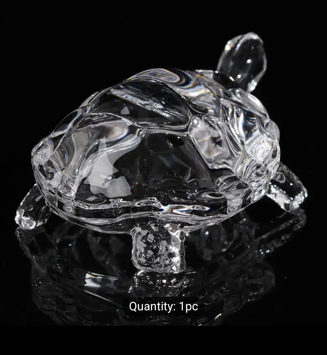 1pc Crystal Turtle Statue