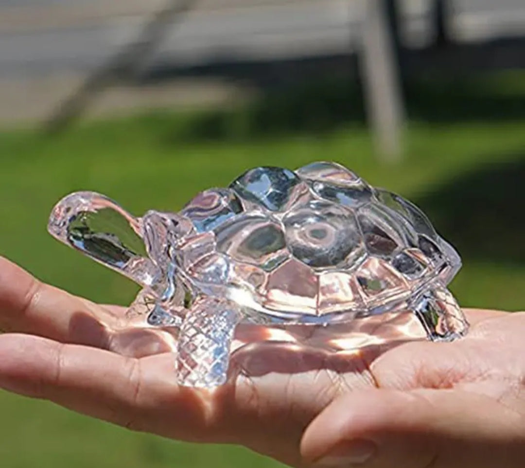 1pc Crystal Turtle Statue