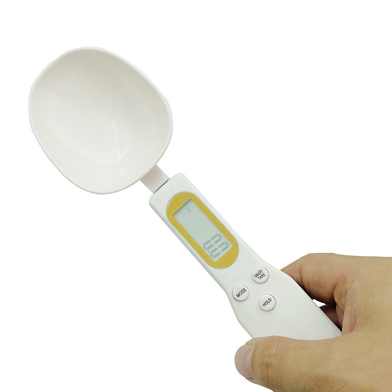 Measuring spoon electronic scale household small electronic scale kitchen weighing spoon scale handheld ingredients electronic weighing seasoning 0.1g